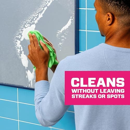 Mr. Clean Clean Freak Foaming Bathroom Surface Cleaner Multi-Surface Spray Starter Kit and Refill Bundle, Grapefruit Scent, 64 fl oz thumbnail 4