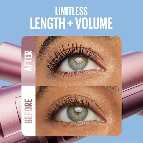 Maybelline New York Lash Sensational Sky High Mascara, Washable Lengthening Eyelash Mascara, True Brown, 7.2 mL thumbnail 2