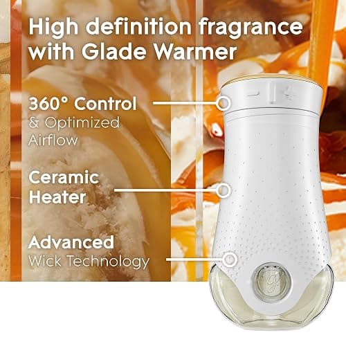 Glade PlugIns Refills Air Freshener, Scented and Essential Oils for Home and Bathroom, Vanilla Caramel Twist, 3.35 Fl Oz, 5 Count thumbnail 8