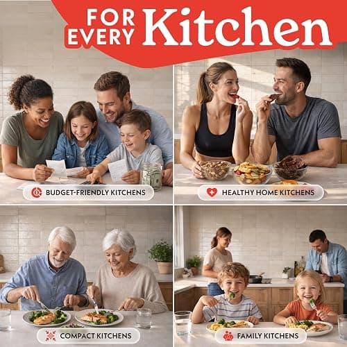 Gourmia Toaster Oven - 6-Slice Capacity, Digital Display, Black | French Door Design Air Fryer Combo, 17 Cooking Presets, Adjustable Time & Temperature, FryForce 360°, Dishwasher-Safe Trays thumbnail 9
