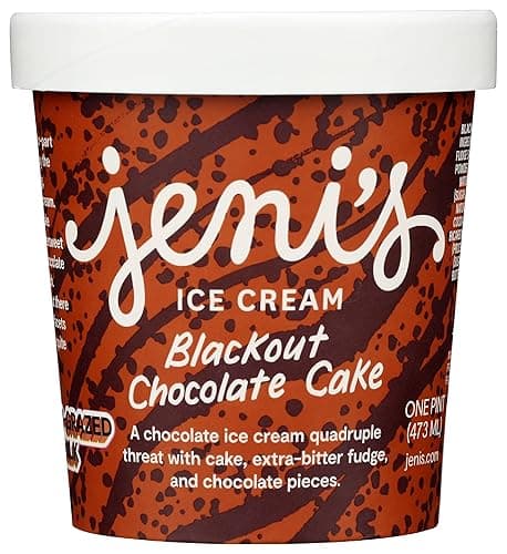 JENIS SPLENDID ICE CREAMS Blackout Chocolate Cake Ice Cream, 1 PT