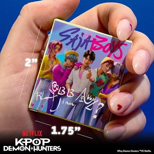 Kpop Demon Hunters™ Sticker Party Packs - 16 Boxes with 5 Stickers Each, Great Kpop Demon Hunters Party Favors, Valentine's Day, Kids Birthday Gifts, Official K Pop Merch thumbnail 2