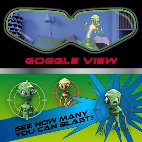 Fotorama Alien Vision Action Game New Version, Shoot Roaring Aliens, Wrist Blaster, Space Goggles, Indoor, Outdoor & Dark Play, Hand-Eye Coordination, Motor Skills, Fun Challenging Games for Kids thumbnail 4