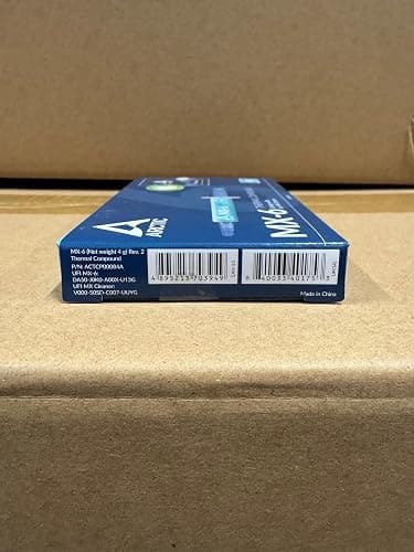 ARCTIC MX-6 (4 g, incl. 6 MX Cleaner) - Ultimate Performance Thermal Paste for CPU, Consoles, Graphics Cards, laptops, Very high Thermal Conductivity, Long Durability, Non-Conductive, Non-capacitive thumbnail 15