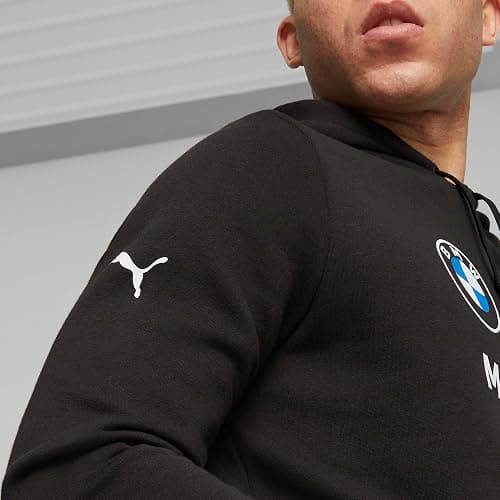 PUMA mens Bmw M Motorsport Essentials Fleece Hoodie thumbnail 6