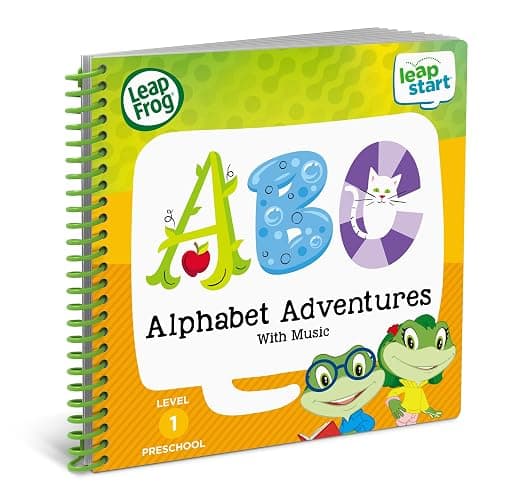 LeapFrog LeapStart Preschool Level 1 Alphabet Adventures Music Activity Book English Version thumbnail 2