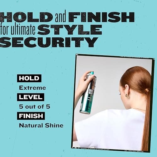 TIGI Bed Head Hard Head Hair Spray – Extra Strong Hold for All Day Style and All Hair Types, 11.7 oz thumbnail 6