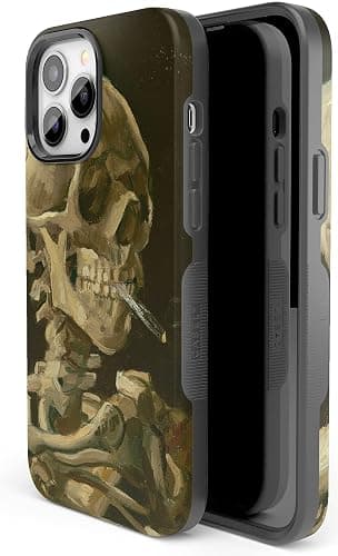 Casely iPhone 14 Pro Max Case | After Hours | Van Gogh Skeleton | Compatible with MagSafe | Bold Protective Design thumbnail 2