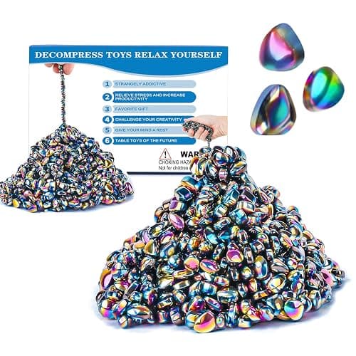 1100pcs Desk Fidget Toys for Adults, Stress & Anxiety Relief, Sensory Fidget Toys for Office, ADHD, Autism,Ideal Gift (1100Pcs Colorful) - Image 1
