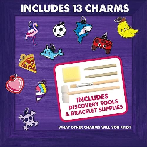 MindWare Dig It Up Charm Bracelet Discovery – STEM Excavation Kit for Kids to Dig and Design a Custom Charm Bracelet, Ages 4+ thumbnail 4