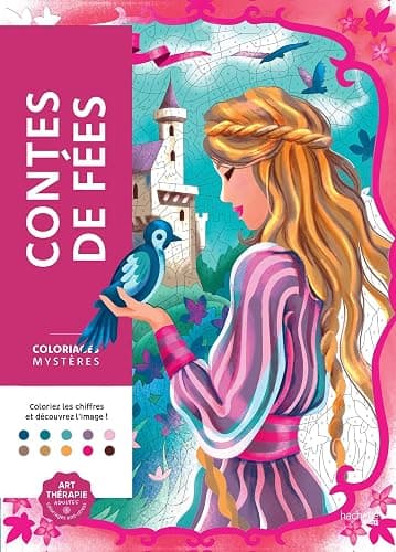 Coloriages mystères - Contes de fées - Image 1