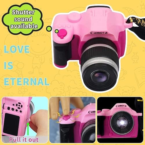 ZITA ELEMENT 7-Piece Fashion Doll Camping Set - Tent, Sleeping Bag, Clothes, Shoes, Camera, Glasses, Dog Toy thumbnail 5