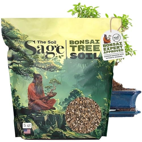 5 Qt Premium Bonsai Mix with Akadama | High Drainage Potting - USA Made - Image 1