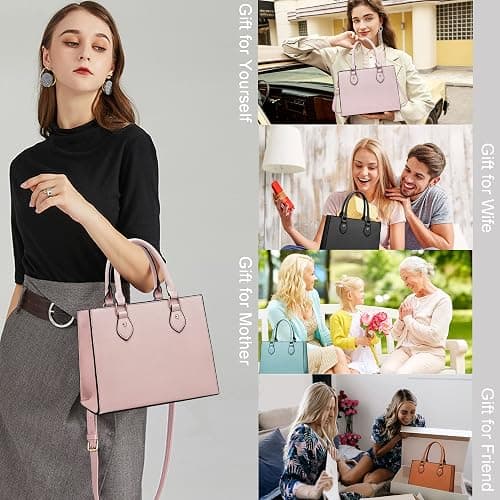 CHICAROUSAL Crossbody Purses and Handbags for Women PU Leather Tote Top Handle Satchel Shoulder Bags thumbnail 8