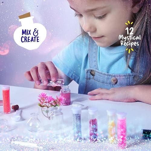 Dan&Darci Fairy Magic Potion Kit for Kids - Christmas Gifts for Girls - 6 7 8 9 10 Year Old Girl Gift Ideas - Toys 8-10 7-8 - Arts and Crafts for Kid Ages 6-8 Years - Magical Workshop Craft Kits thumbnail 7