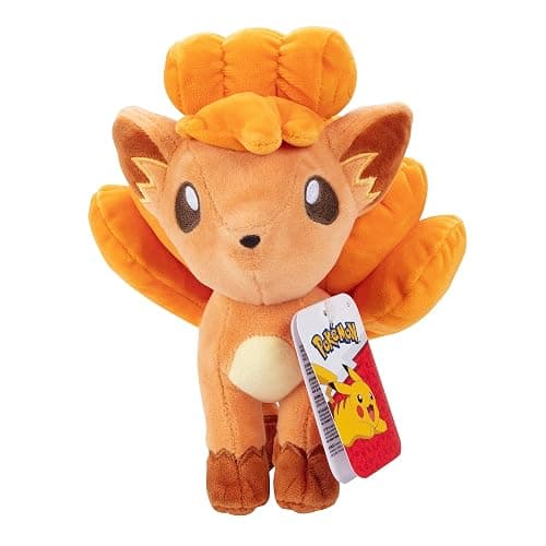 Pokemon Vulpix 8" Plush - Officially Licensed - Generation One Figure - Authentic Soft Stuffed Animal Toy - Holiday Christmas Stocking Stuffer Gift for Kids, Boys, Girls - 2+ thumbnail 3