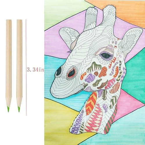 4Pack Mini Drawing Colored Pencils for Kids with Sharpener, Portable Color Pencils in Tube Drawing Pencil Bulk for Children Adults Artists Writing Sketching Painting Classroom School Supplies. thumbnail 3