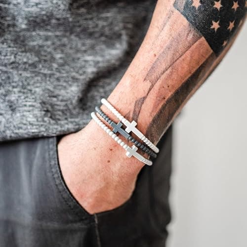 Ryan & Rose Jesus Bracelets - Cross Silicone Bracelet thumbnail 4