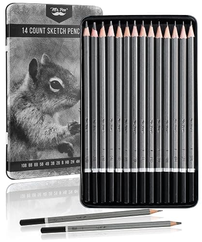 Mr. Pen- Sketch Pencils for Drawing, 14 Pack, Graphite Pencils for Drawing Pencils, Christmas Gift - Image 1