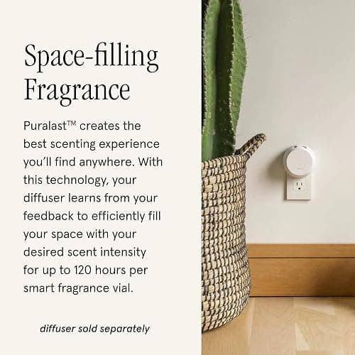 Pura & Unify Co. Home Scent Refill - Smart Air Diffuser - Up to 120-Hours of Luxury Fragrance per Refill - Home Essential - Clean & Safe Diffuser Fragrance - 2 Pack, Salt thumbnail 3