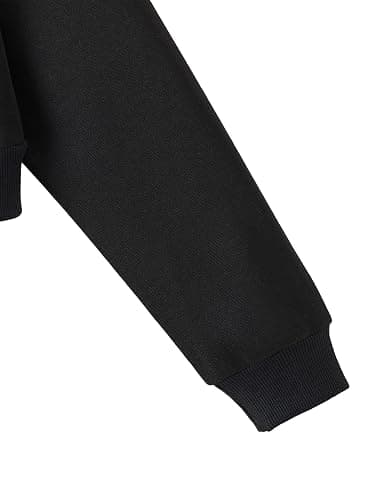 Remidoo Women's Zip Up Cropped Hoodie Crop Top Sweatshirt Drawstring Long Sleeve Jacket thumbnail 3