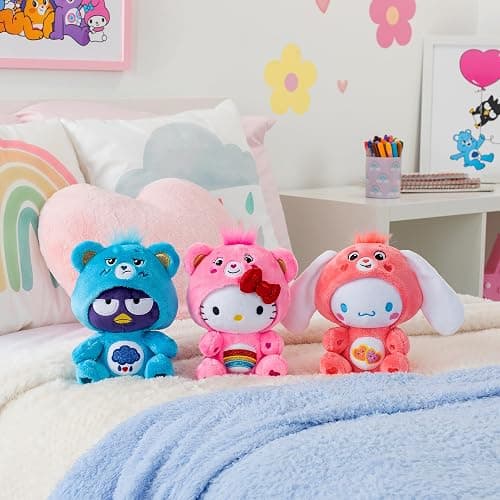 Cinnamoroll Dressed As Love-a-Lot Bear 8" Fun-Size Plush, Pink - Soft, Huggable Bestie! – Good for Girls and Boys, Employees, Collectors, Ages 4+ - Cinnamoroll Dressed as Love-a-lot Bear thumbnail 10