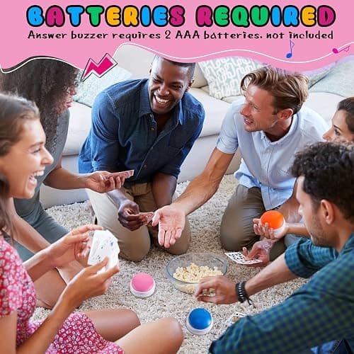 Honoson 8 Pieces Recordable Answer Buzzers Button for Trivia Games Show Buzzers Recording Buttons Gifts for Classroom Team(Elegant Color) thumbnail 6