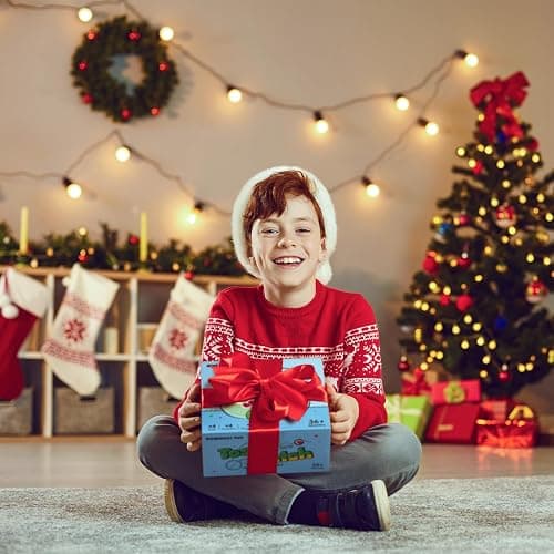 EVERICH TOY Upgraded Toss and Catch Ball Game Set, Kids Toy Stocking Stuffers for Boys Girls Ages 3-12, Includes 4 Paddles 4 Sticky Balls, Water-Resistant Indoor Outdoor Toy for Beach Pool Yard thumbnail 7