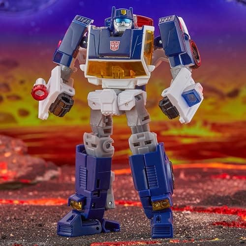Transformers Legacy United Deluxe Class Rescue Bots Universe Autobot Chase, 5.5-inch Converting Action Figure, 8+ | Transformers Legacy United 6 Inch Action Figure Deluxe Class (2024 Wave 1) - Chase thumbnail 12