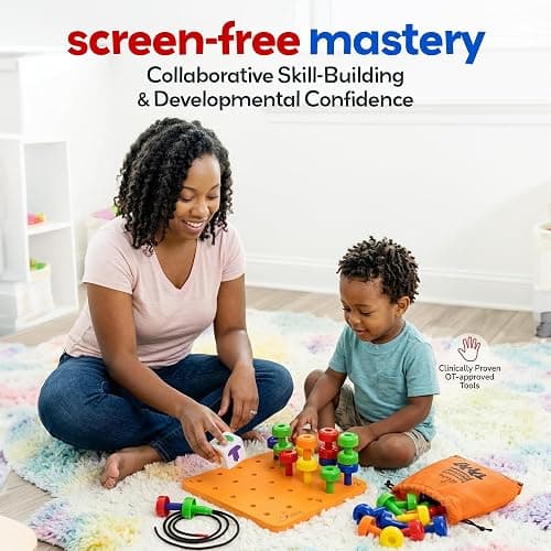 Skoolzy Peg Board Set - 33 Pc thumbnail 7