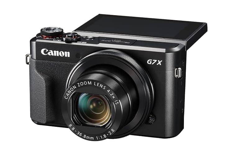 Canon PowerShot G7X Mark II - Black (Renewed) thumbnail 3