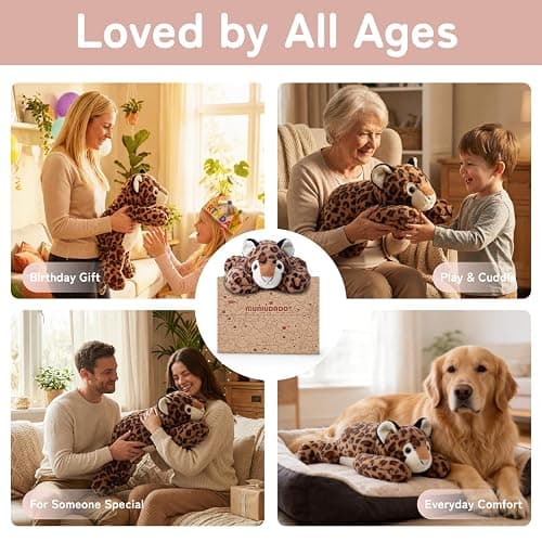 Niuniu Daddy Weighted Stuffed Animals, 25 in 5 lbs, Duck Calming Plush | Heavy sensory lap pad, lying body pillow for sleeping, machine wash, huggable toy, soothing gift for kids and adults thumbnail 6