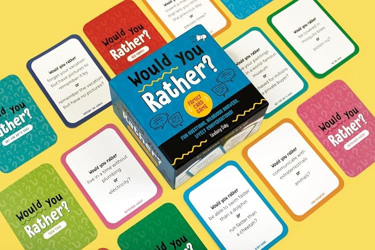 Would You Rather? Family Card Game: Fun Questions, Hilarious Answers, Lively Conversations! thumbnail 6