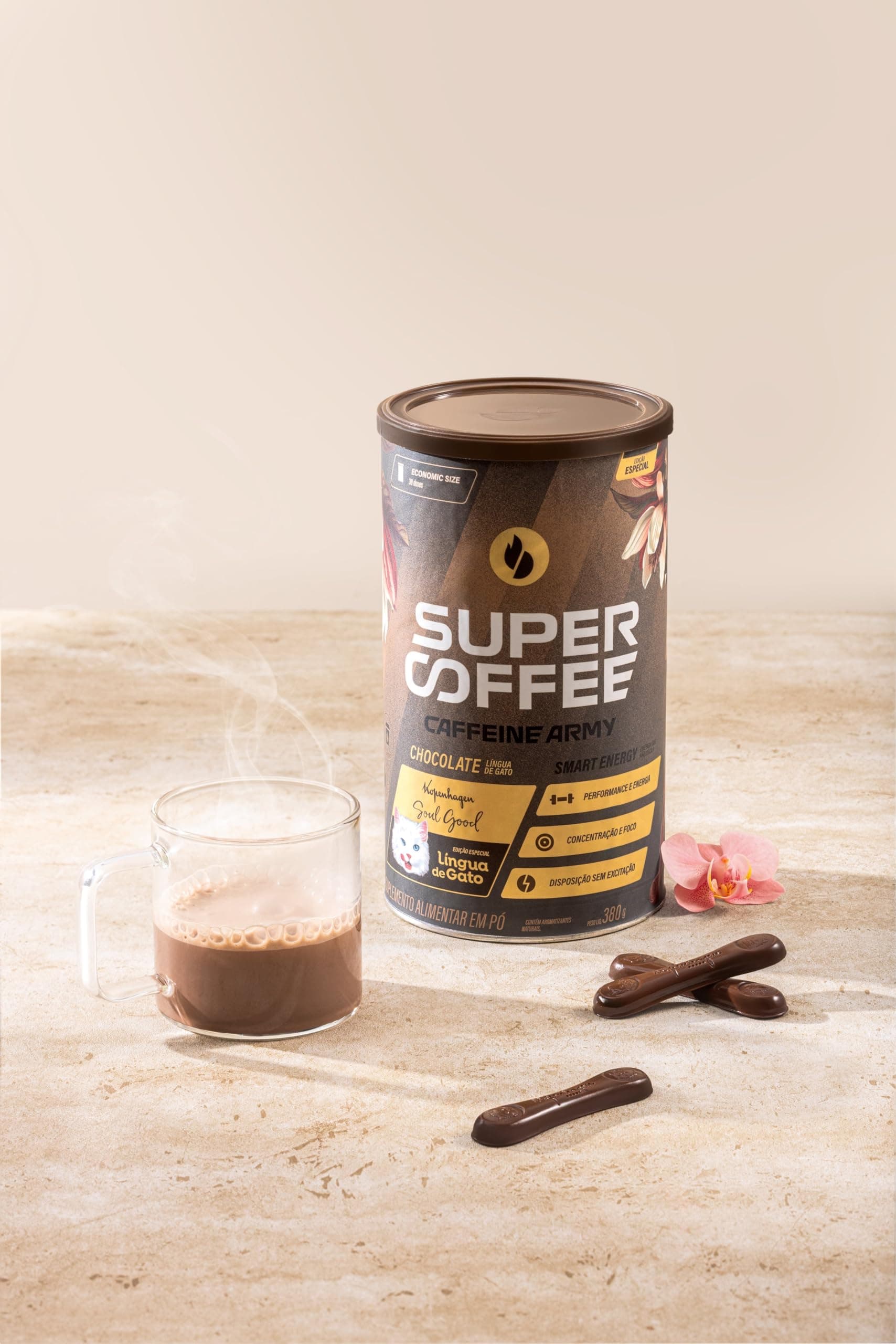 SuperCoffee Lingua de Gato - Economic Size (380g) - Caffeine Army thumbnail 4
