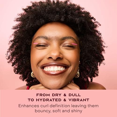 SheaMoisture Curl Enhancing Smoothie Hair Cream Coconut and Hibiscus for Thick, Curly Hair Sulfate Free and Paraben Free Curl Cream 20 oz thumbnail 7