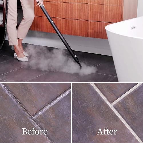 Dupray Neat Steam Cleaner with 17-Piece Kit – Powerful, chemical-free cleaning for floors, cars, tiles, upholstery, kitchen appliances, grout, and more. *Kills 99.9% of Bacteria & Viruses thumbnail 7
