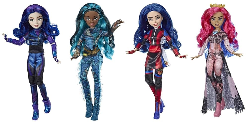 Disney Descendants Mal Doll, Inspired Descendants 3, Fashion Doll for Girls thumbnail 7