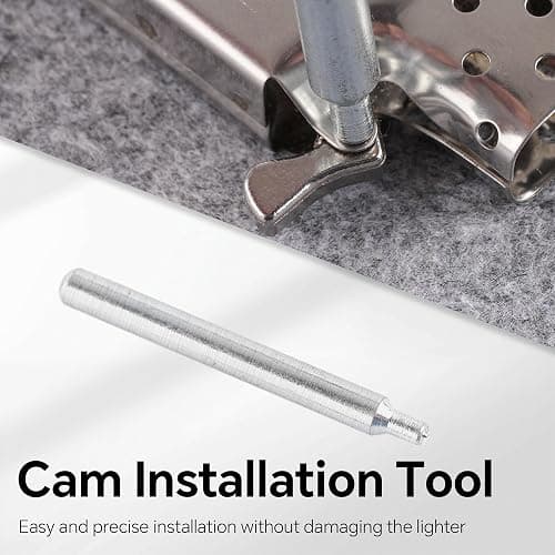 JINMUNIC Lighter Cam Springs & Cam with Rivets Replacement Repair Kit for Zippo Practical Lighter Accessories thumbnail 6