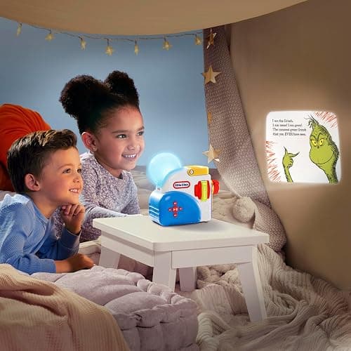 Little Tikes Story Dream Machine Dr. Seuss Grinch Collection, Storytime, Books, Audio Play Character, Gift and Toy for Toddlers and Kids Girls Boys Ages 3+ Years thumbnail 2