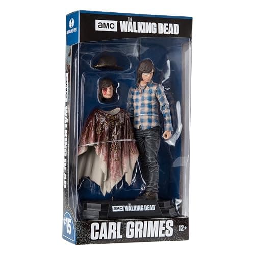 McFarlane Toys The Walking Dead Carl Grimes 7" Collectible Action Figure thumbnail 3