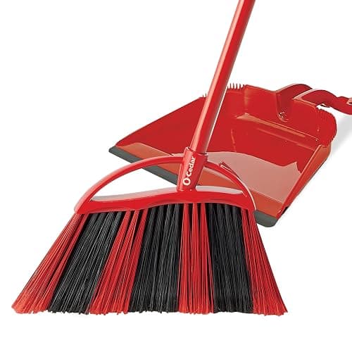 O-Cedar One Sweep Broom & Step-On Dustpan Set | Patented Wave Bristles Remove Over 99% of Dirt in One Pass | Lightweight & Quiet for Pet-Friendly Cleaning thumbnail 21