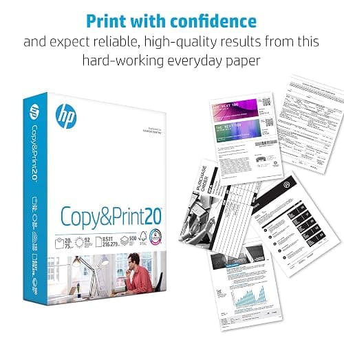HP Printer Paper | 8.5 x 11 Paper | Copy &Print 20 lb | 1 Ream Case - 500 Sheets| 92 Bright | FSC Certified | 200060 thumbnail 3