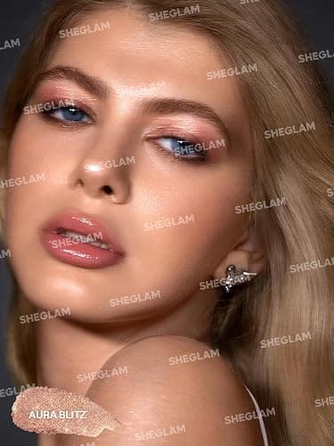 SHEGLAM Crystal Jelly Glaze Stick Eye Shadow Stick Eyeliner Brightener Pencil Crayon with Brush Easy to Blend Long Lasting Shimmer Eyeshadow-Aura Blitz thumbnail 5