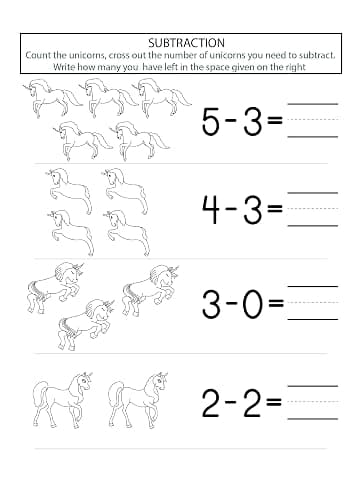 Preschool Math Workbook: Number Tracing, Addition and Subtraction math workbook for toddlers ages 2-4 and pre k thumbnail 8