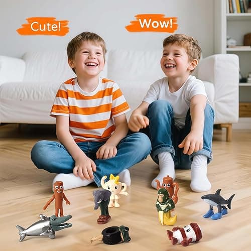 Mushplushies 24PCS Italian Brainrot Steal a Brainrot Toys, Brain Rot Action Figure, 1.8" Tralalero Tralala Tung Tung Tung Sahur Doll, Valentines Day Gifts for Kids Birthday Party Favors Decorations thumbnail 4