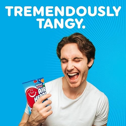 Airheads Candy Bites, Individually Wrapped Chewy Candy Bags, Assorted Fruit Flavors Naturally and Artificially Flavored, 2 Ounces (18-Pack) thumbnail 6