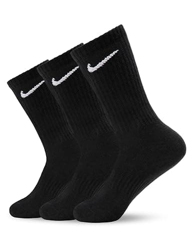 Nike Unisex Adult Everyday Lightweight Training Crew Socks (3-Pack) | Mens and Womens - Image 1