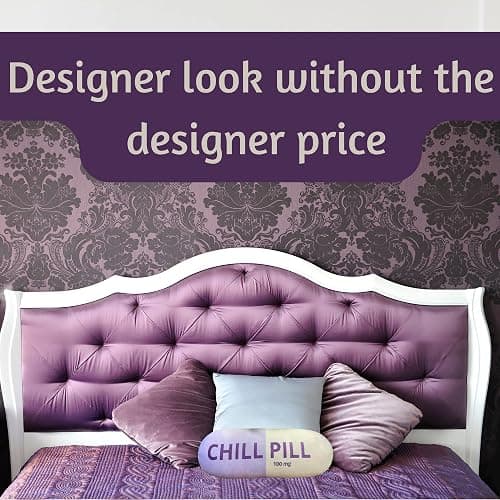 MRJ Products Chill Pill Pillow - Cervical Neck Pillow, Calming Corner Classroom Must Haves Bolster Throw Pillows, College Dorm, Boho Classroom Decor, Funny Lumbar Support, Home Office Preppy Stuff thumbnail 8