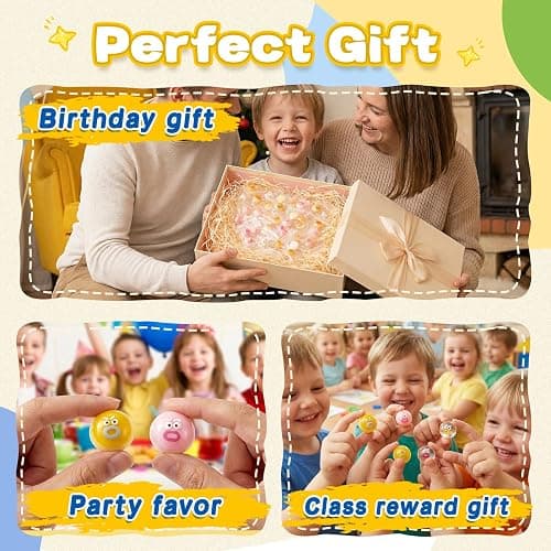 60Pcs Mini Squishies Toys, Fidget Toys, Taba Squishies, Party Favors for Kids 4-8 8-12, Birthday Christmas Goodie Bag Fillers, Cute Squishys Pack, Stress Relief, Anxiety Toys for Boys Girls thumbnail 6