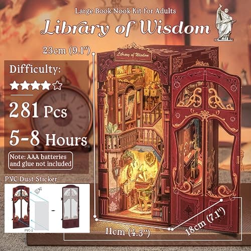 Style: Library of Wisdom, Bookshop Memory, Literature Bookstore, Magic Pharmacist, OWL Bookstore, Train Mystery Case thumbnail 3
